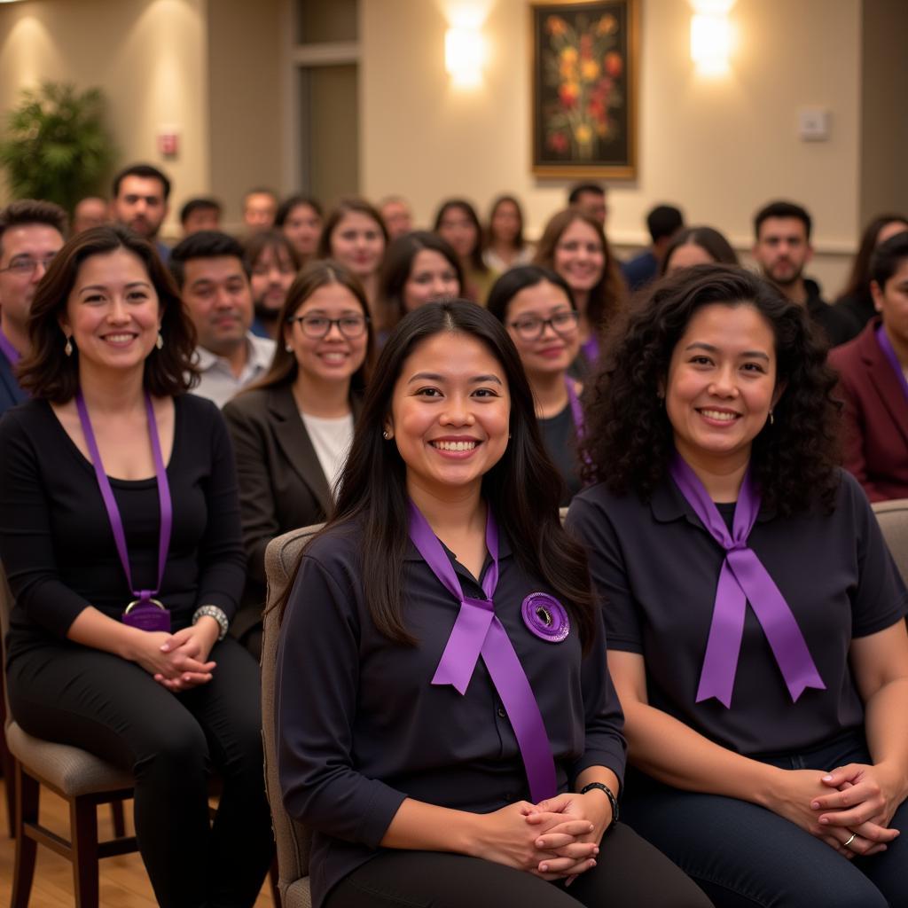 Support Group Meeting for Domestic Violence Survivors