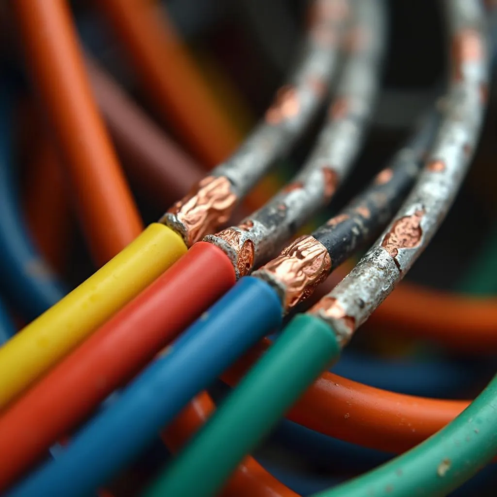 Color-Coded Electrical Wires