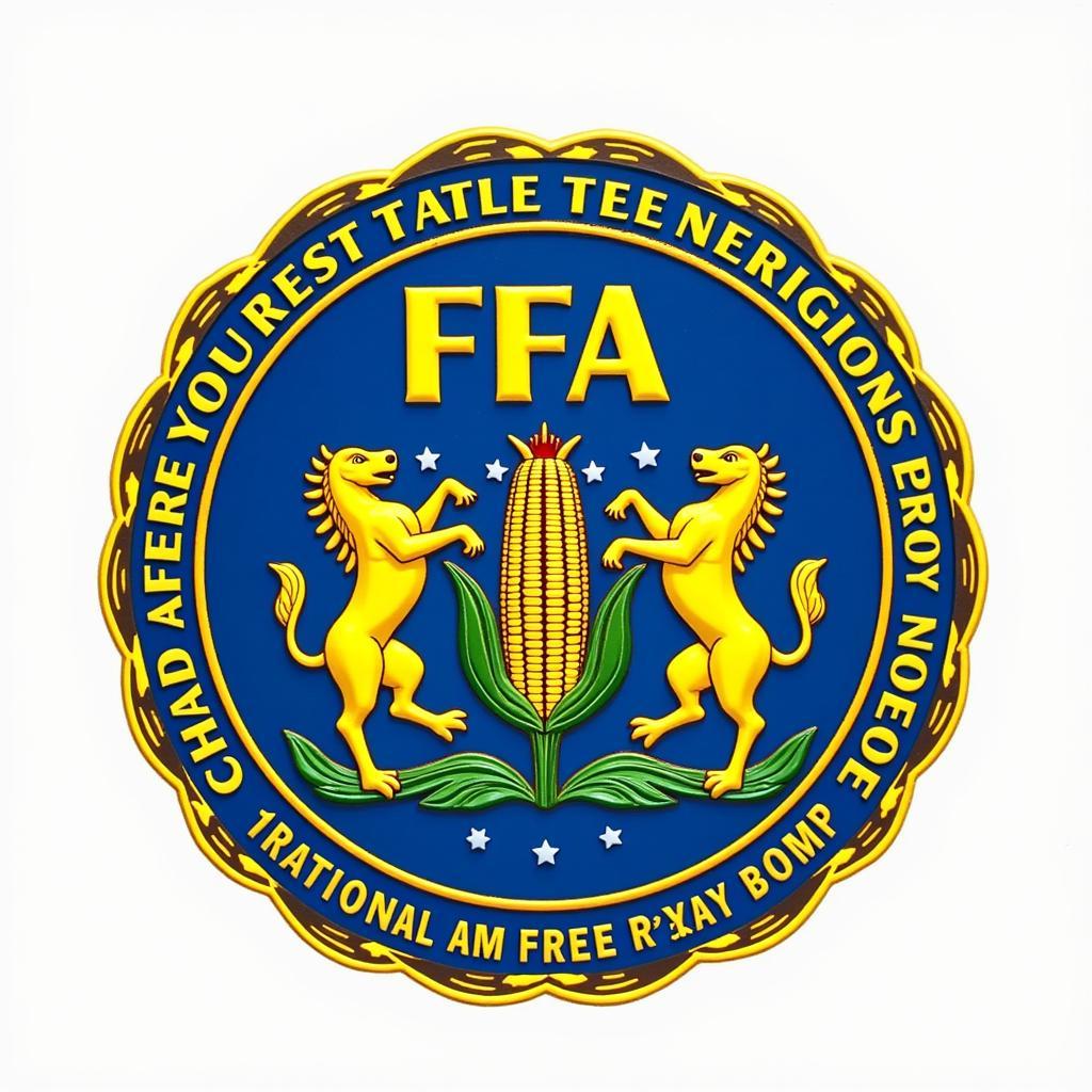 Close-up of the FFA Emblem