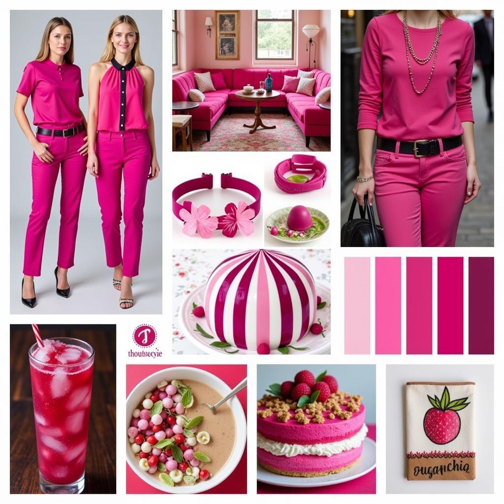 Fuchsia in Fashion and Design