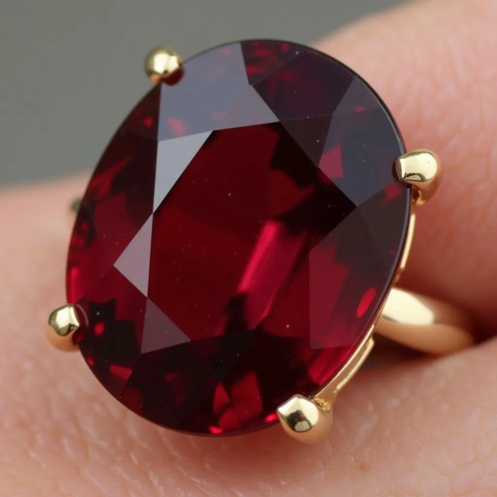 Garnet Red Jewelry