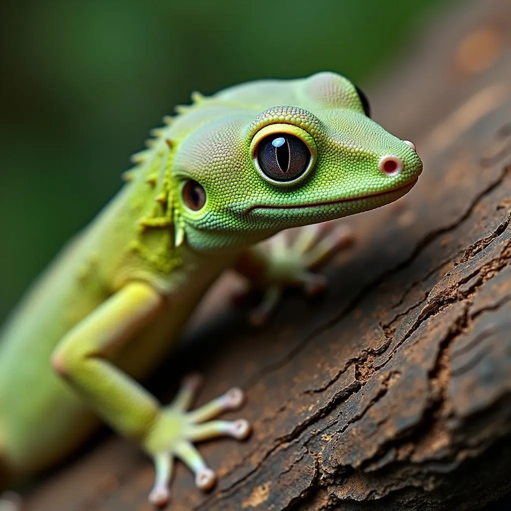 Gecko Camouflage in Action