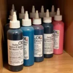 Proper storage of gel food coloring