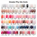 Gel Nail Polish Color Chart