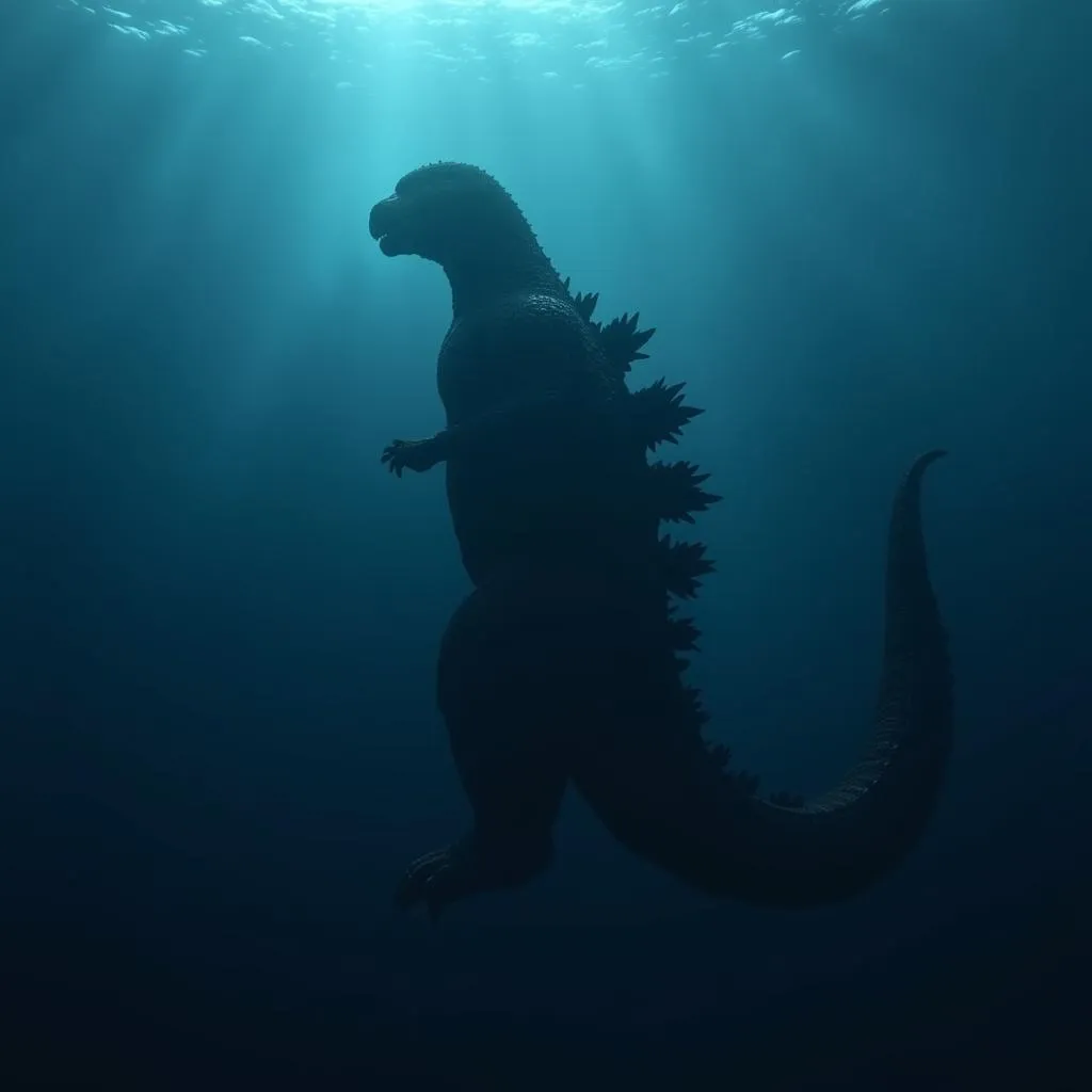 Godzilla Underwater