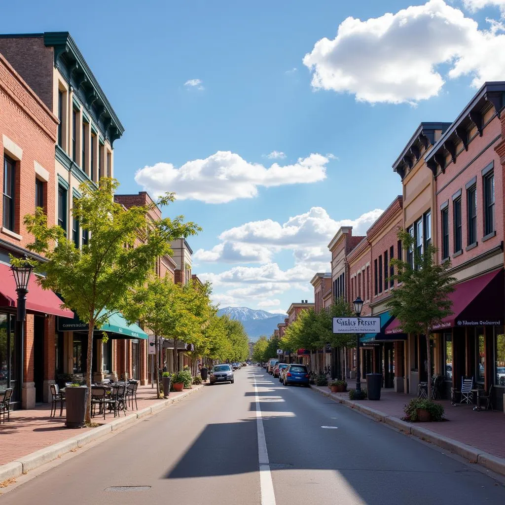 Golden Colorado Downtown