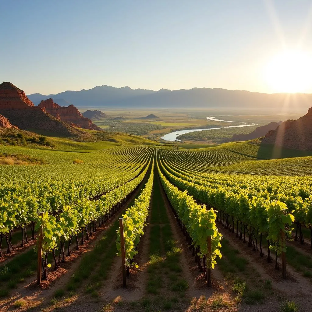 Vineyards in Grand Junction, Colorado