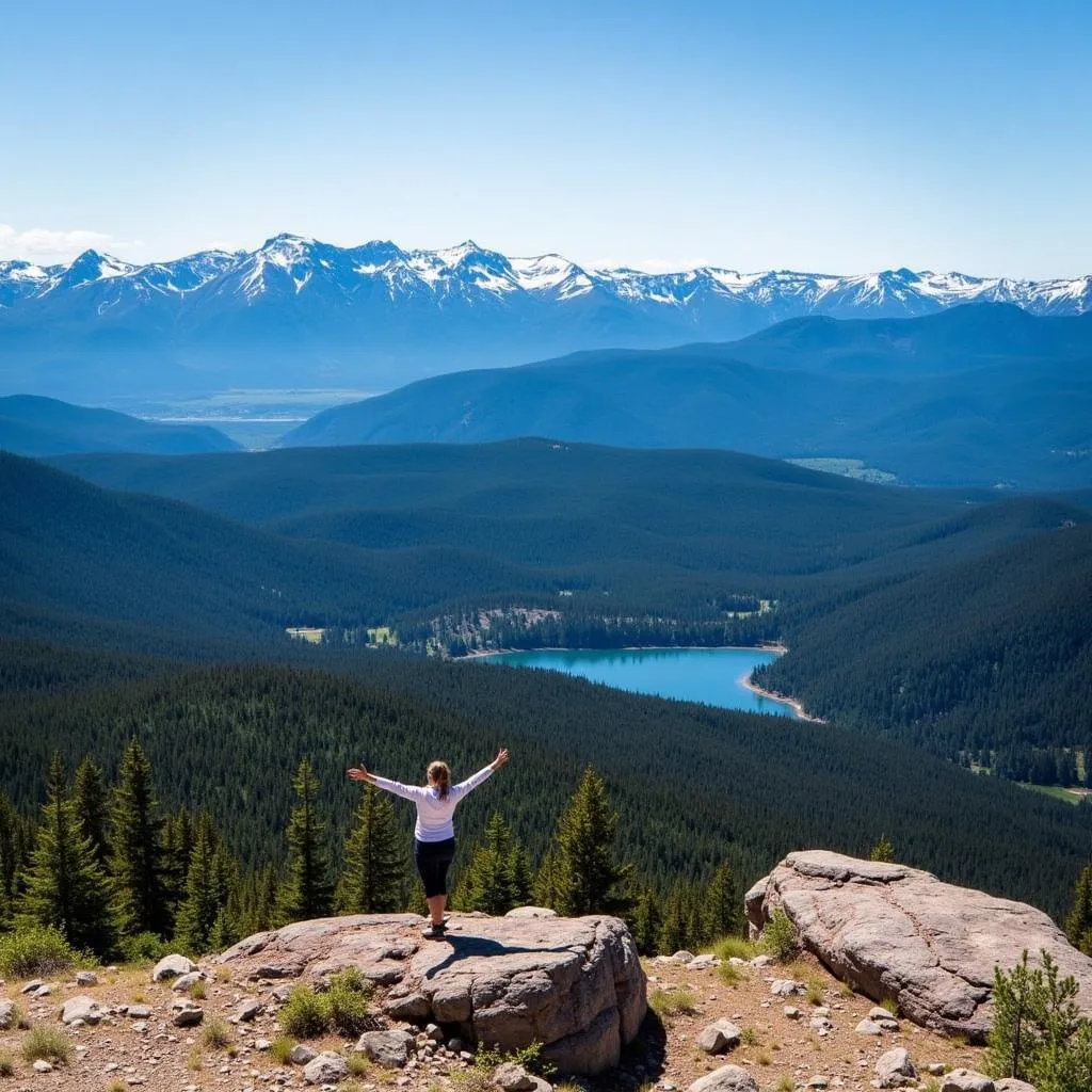 Scenic view from Grand Mesa, Colorado