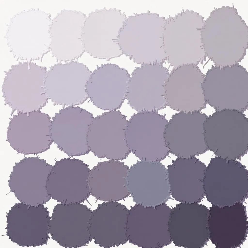 Gray Purple Color Palette