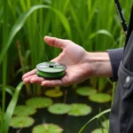 Green Fishing Line in Grass