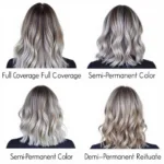 Grey Hair Coverage Options: Permanent, Semi-Permanent, and Demi-Permanent