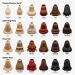 Hair Color Chart for Gray Hair