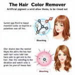 Hair Color Remover Process