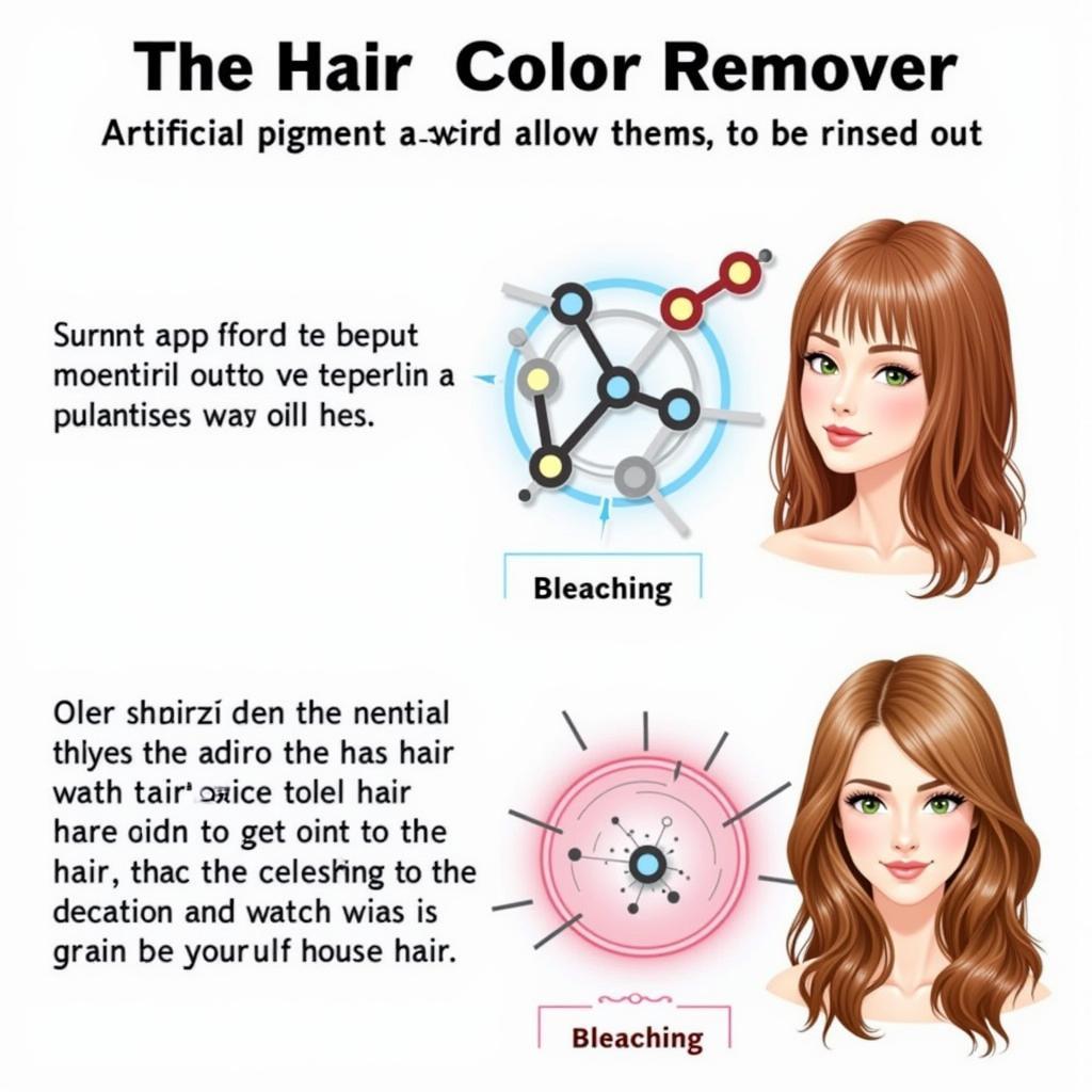 Hair Color Remover Process