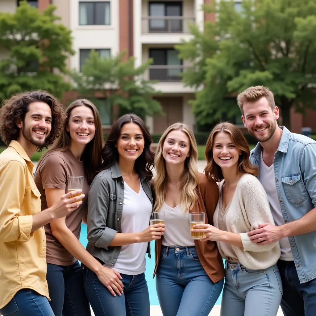 Happy Tenants at a Colorado Rental Property