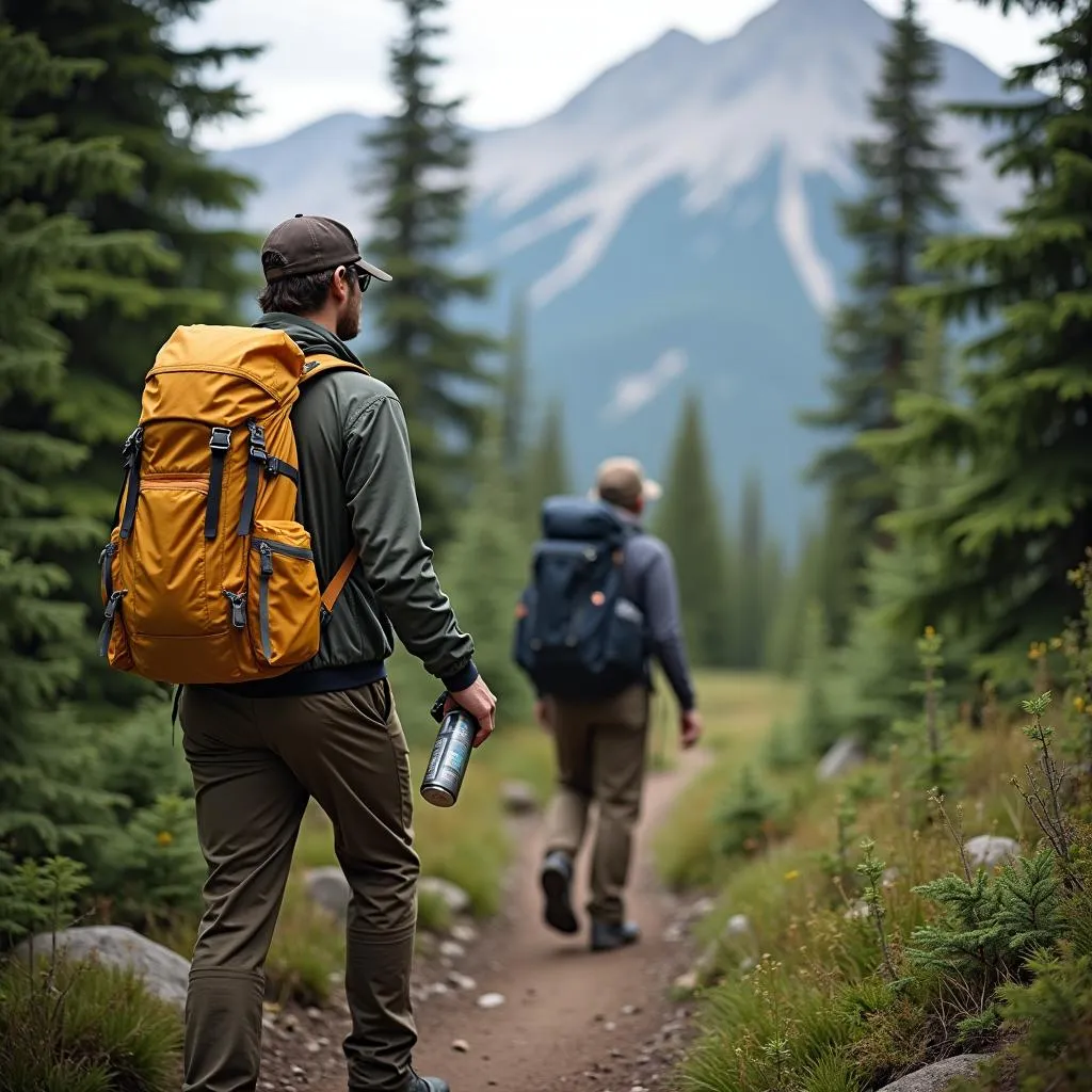 Hiking with Bear Spray