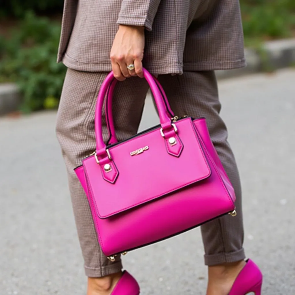 Hot Pink Accessories in Fashion