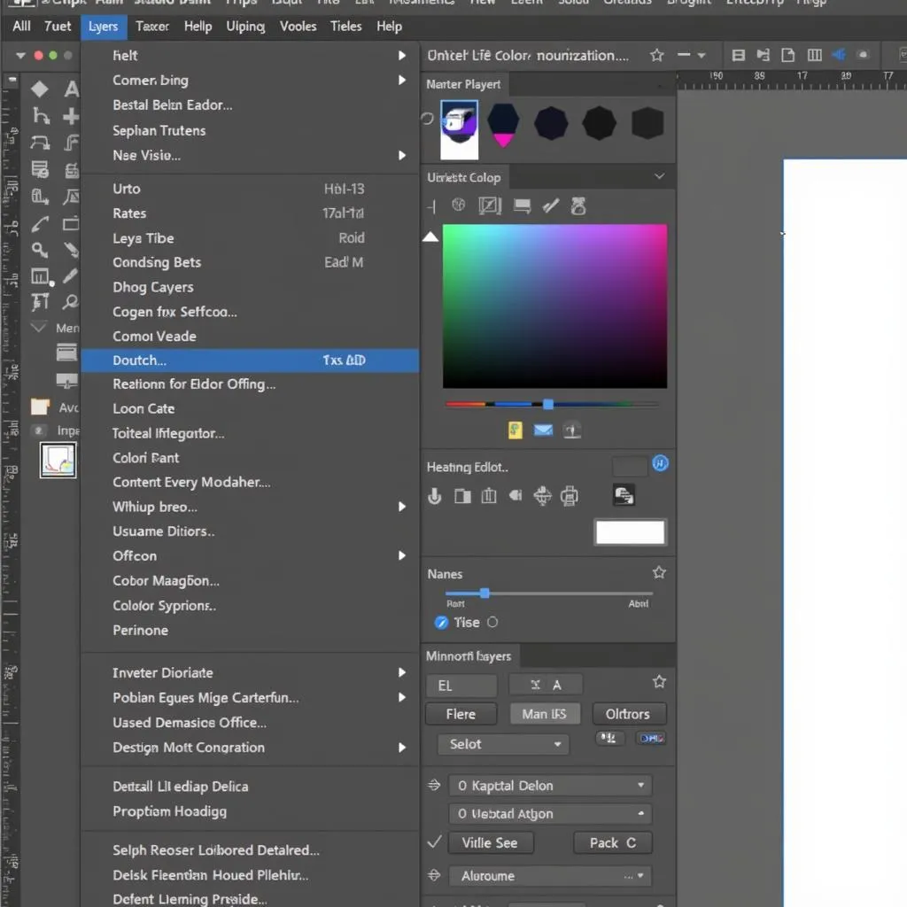 Inverting Colors on the Entire Canvas in Clip Studio Paint