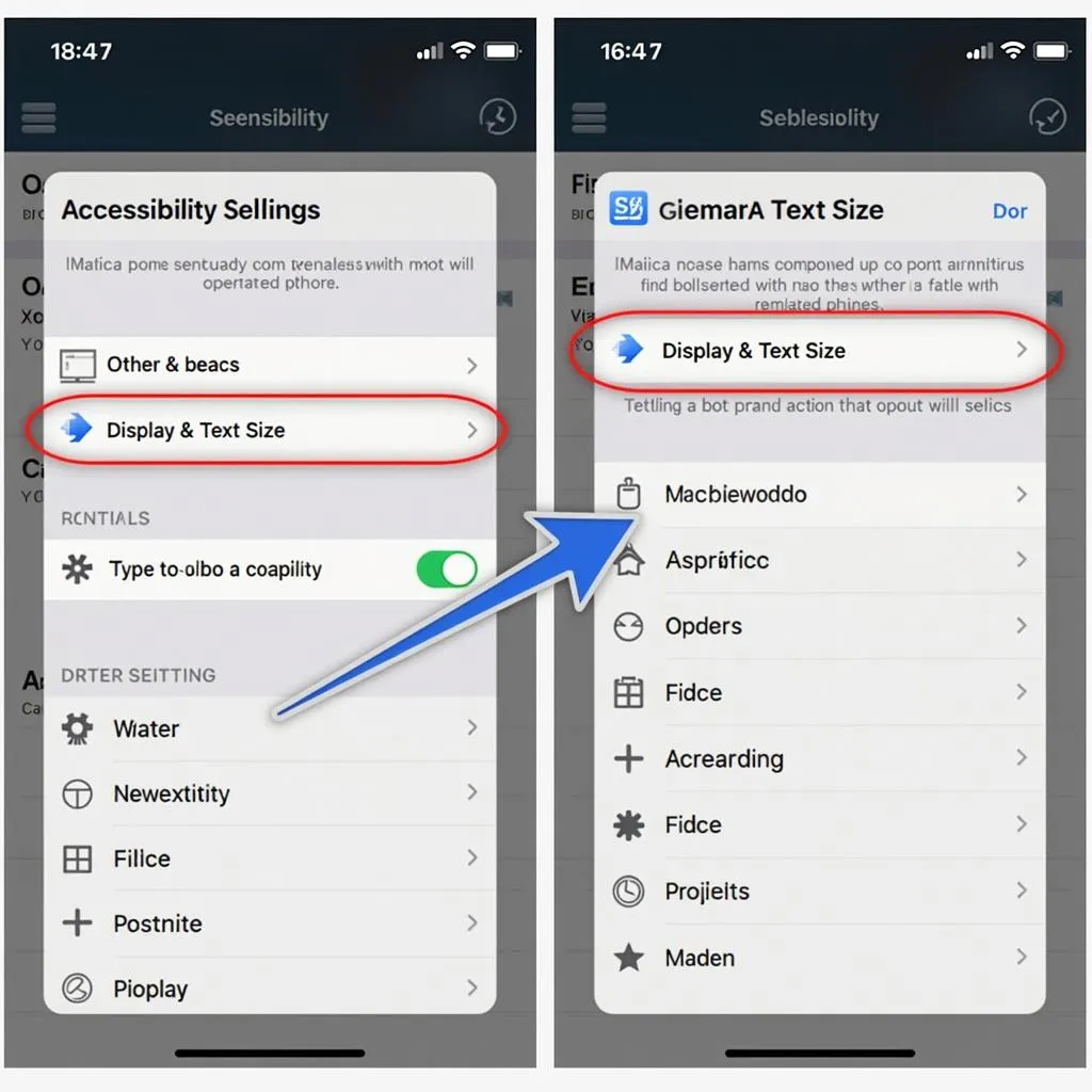 iPhone Accessibility Settings Menu