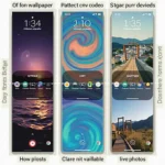 iPhone Wallpaper Options