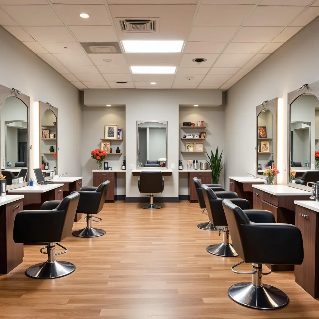 JCPenney Salon interior