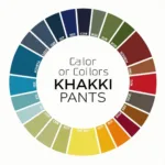 Color Wheel with Khaki Pants