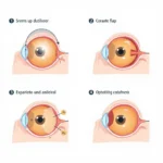 LASIK Procedure Illustration