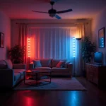 LED Lights Changing Colors