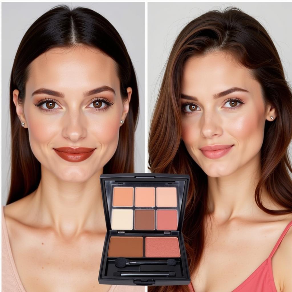 Makeup Colors for Warm-Toned Brunettes