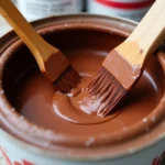 Mixing Brown and Red Paint