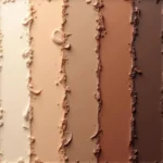 Various shades of mocha color palette