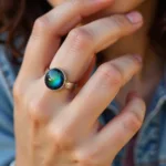 Wearing a Mood Ring