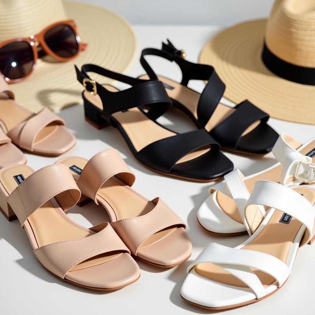 Neutral Sandals for Summer