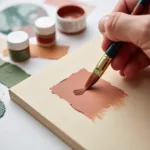 Neutralizing Brown Paint with Green Tint