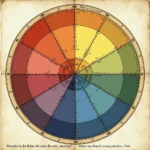 Newton's color wheel