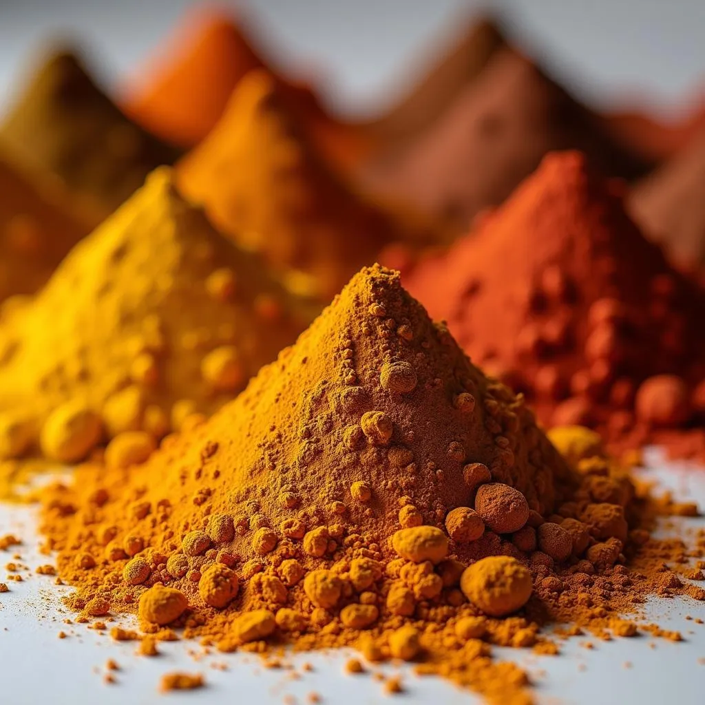 Ochre Pigment in Powder Form