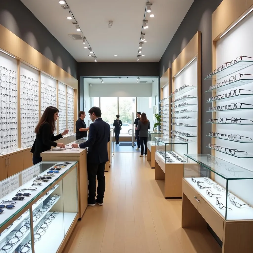 Modern Optical Store Interior