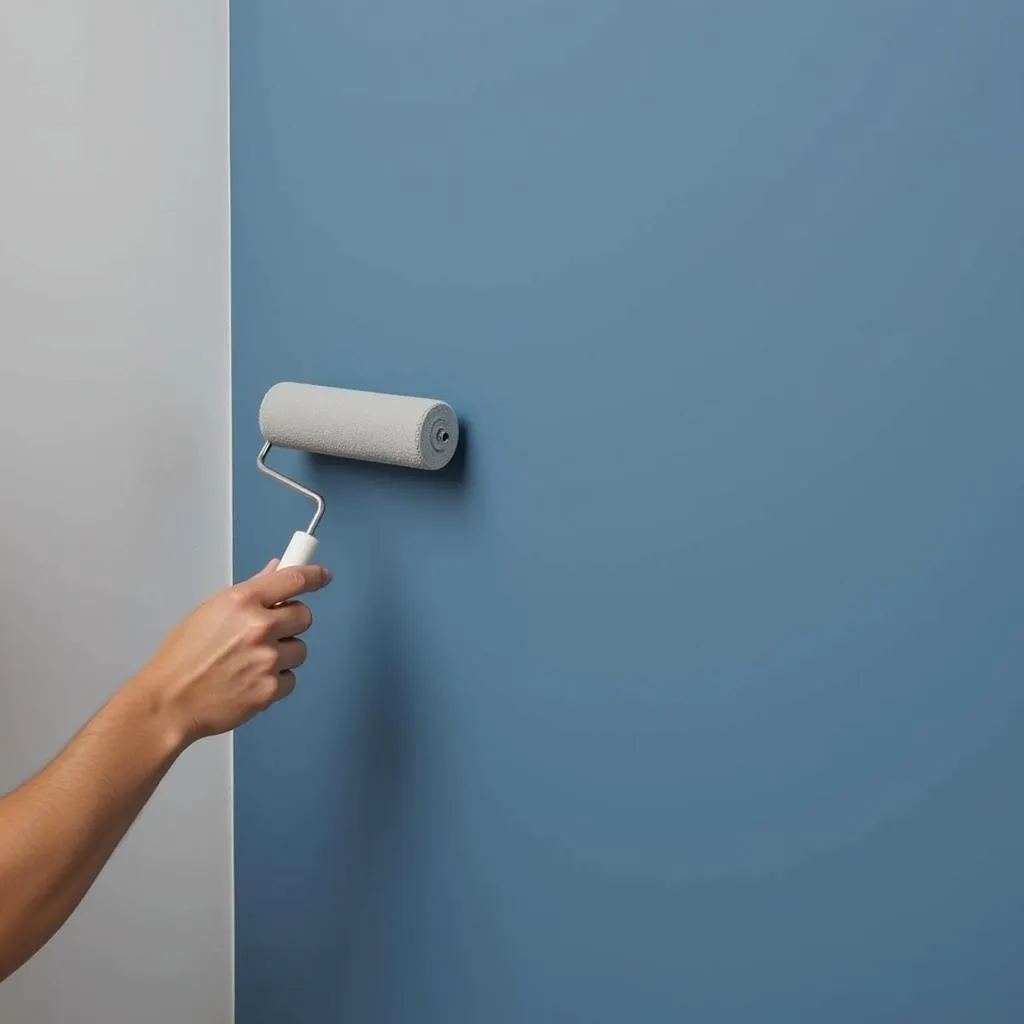 Painting Over a Dark Wall