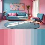 Pink and Blue Color Palette