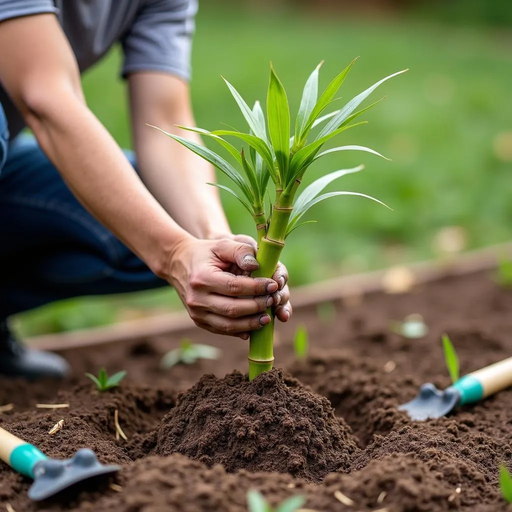 Planting Bamboo in Colorado Garden