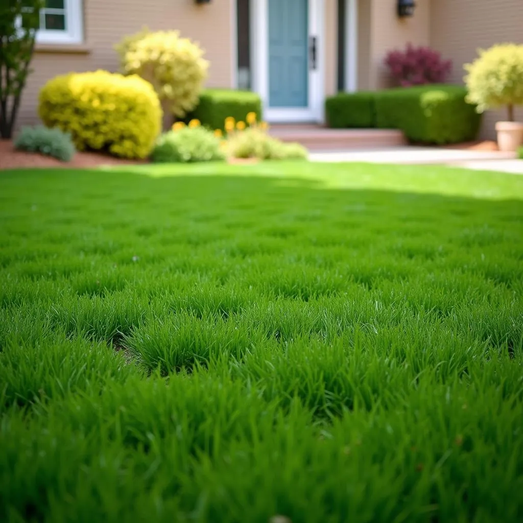 Planting grass in Colorado during the spring