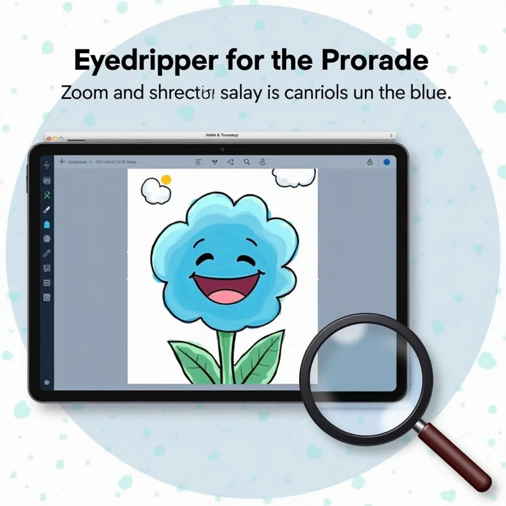 Procreate Eyedropper Tool in Action