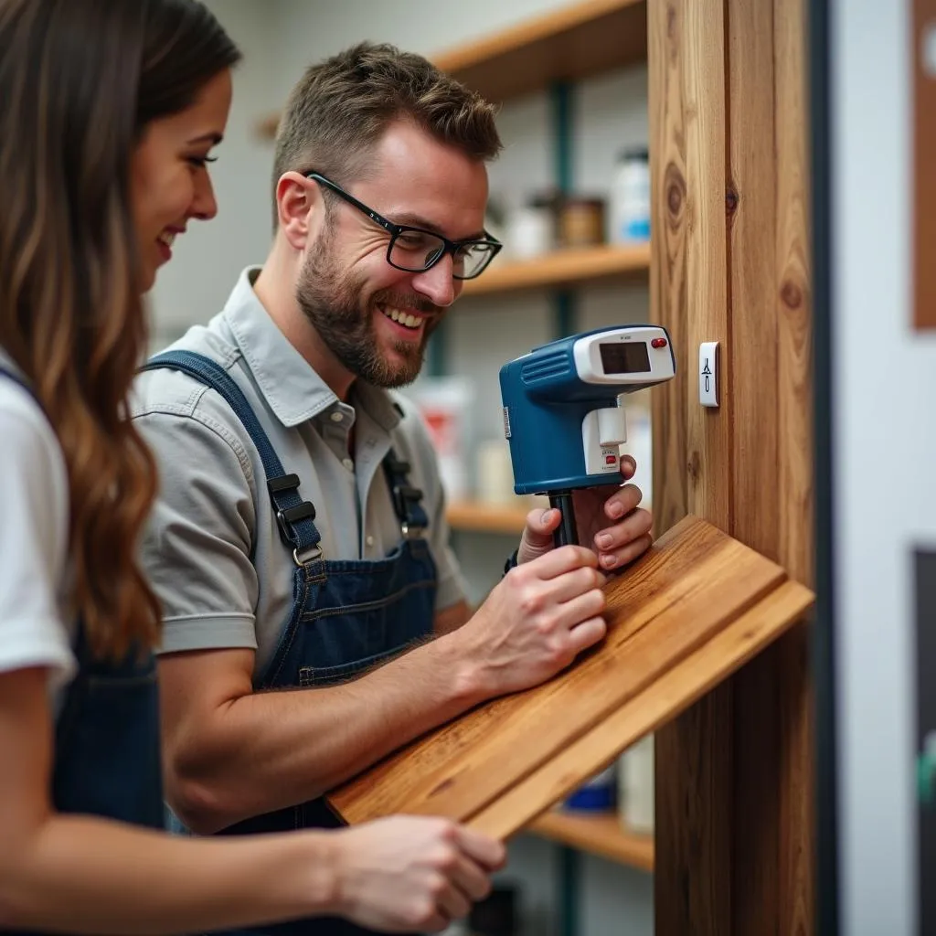 Professional Color Matching for Wood Stain