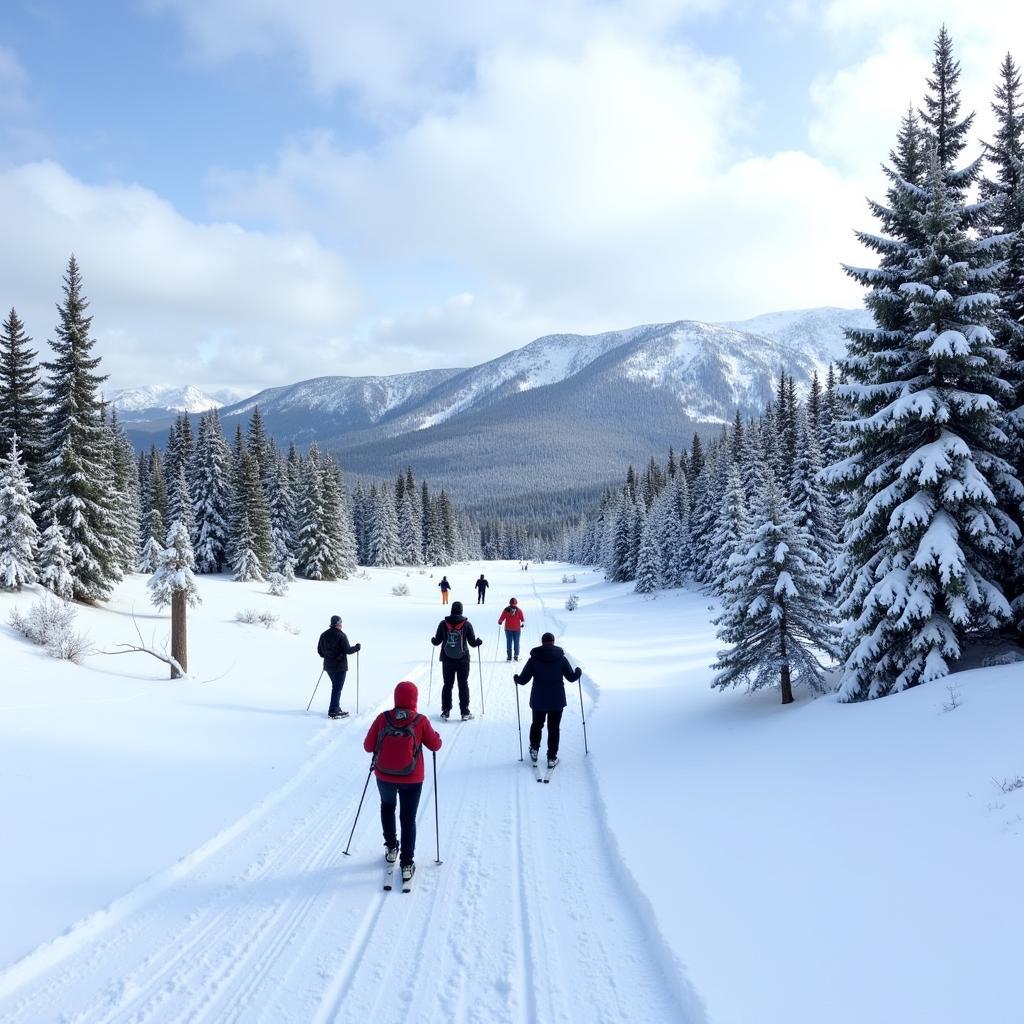 Winter Activities at Rabbit Ears Pass in Colorado