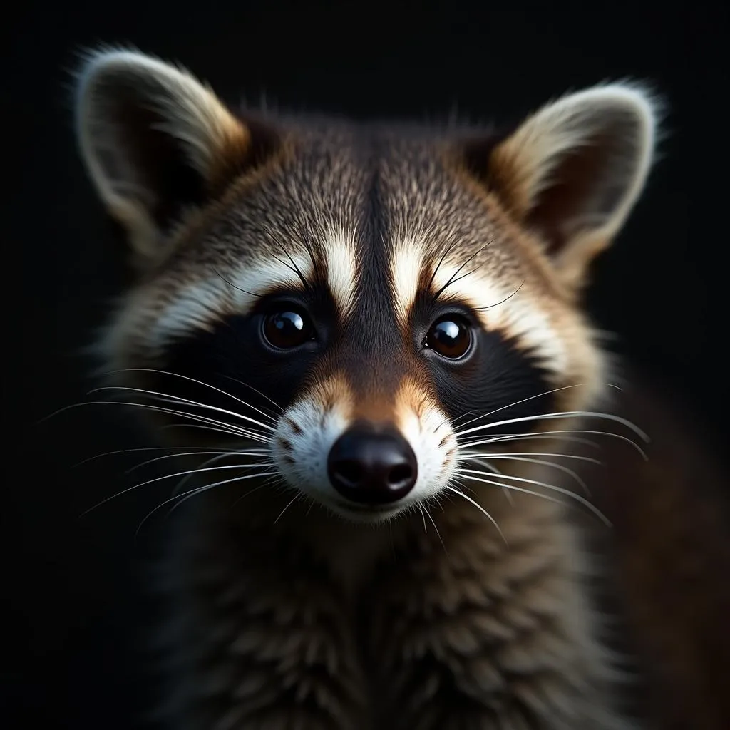 Raccoon Eyes with Enhanced Night Vision