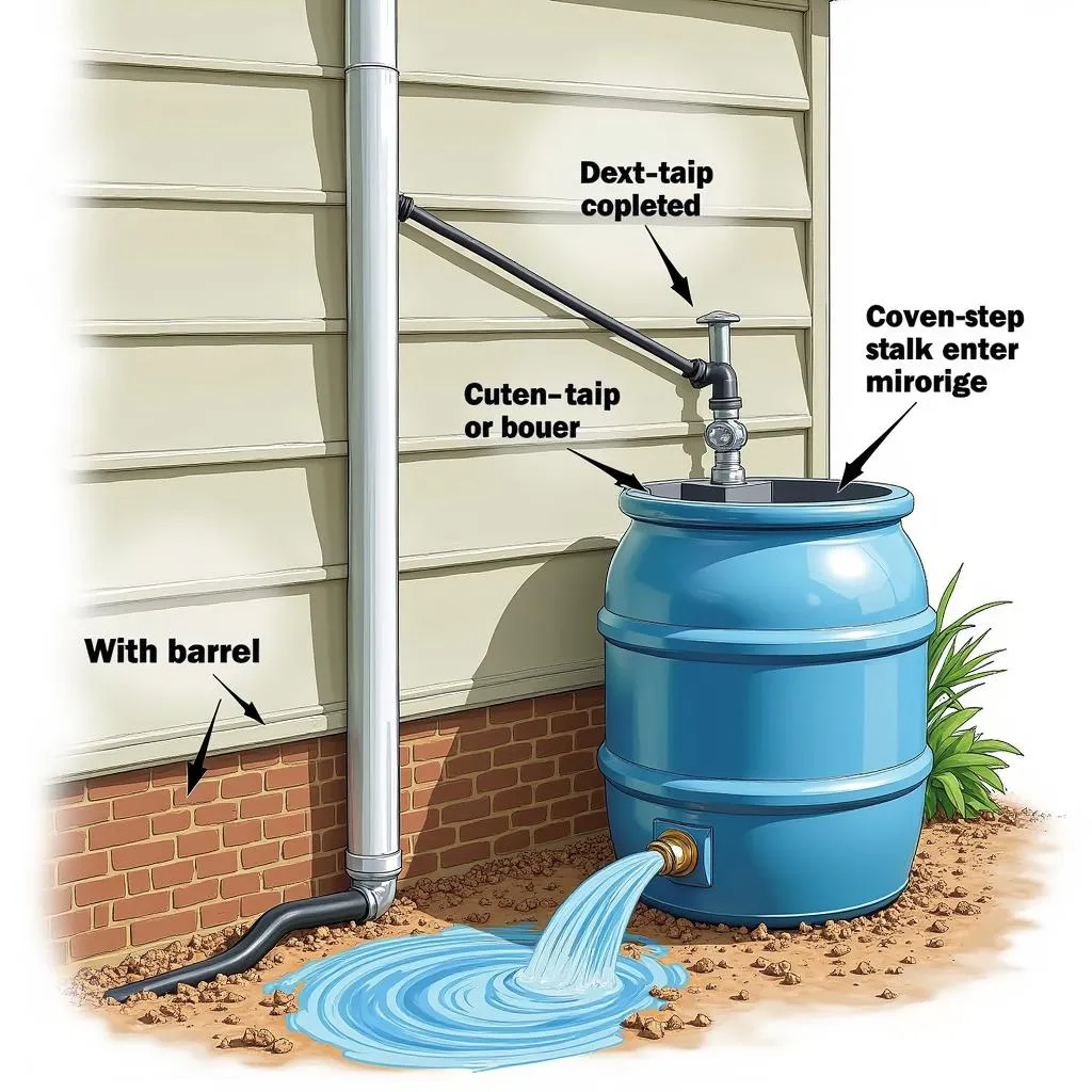 Rain Barrel Installation in a Colorado Home