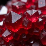 Red Garnet Crystal