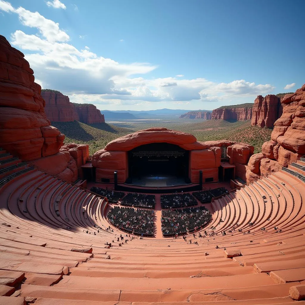 Red Rocks Amphitheater in Golden, Colorado