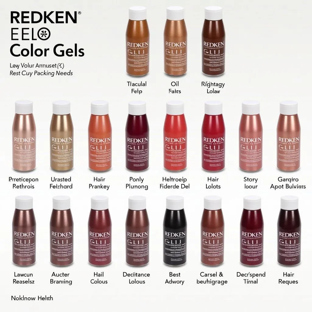 Redken Color Gels Lacquers Shades