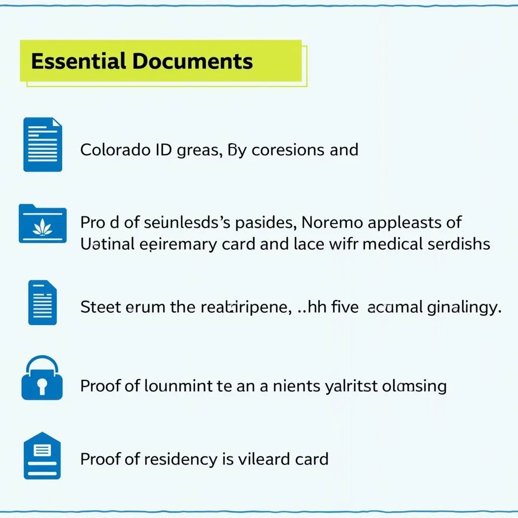 Gather Documents for Colorado Medical Card